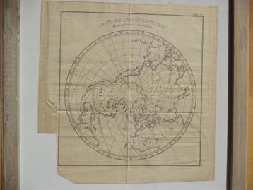 antieke gravure systema declinationis hemispherii borealis