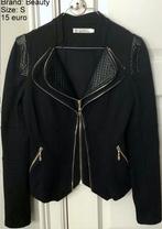 Zwarte blazer Beauty XS, Beauty, Zwart, Nieuw, Ophalen of Verzenden