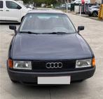 Audi 80 ongevalwagen voor onderdelen, Auto's, Audi, Stof, Blauw, Berline, 5 deurs