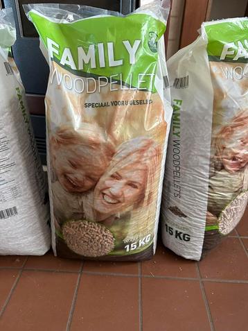 Pellets 152 zakken beschikbaar voor biedingen