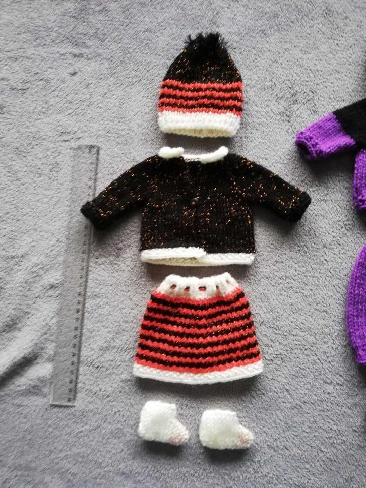 Poppensetje en puntmuts, halloween, nieuw!, Kinderen en Baby's, Speelgoed | Poppen, Nieuw, Babypop, Ophalen of Verzenden