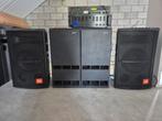 2x JBL M330 MK2 speakers + dubbele Apart SUB2400, Audio, Tv en Foto, Professionele apparaten, Ophalen, Zo goed als nieuw