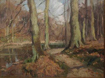 J. Willems: Boszicht (O/D, 60 x 50 cm) beschikbaar voor biedingen