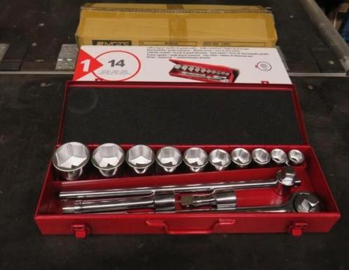 14 Delige 3/4" Professionele Doppenset nieuw in koffer, Auto diversen, Autogereedschap, Nieuw, Ophalen of Verzenden