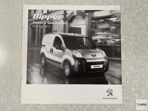Peugeot Bipper Prijslijst 2012 Nederlands, Boeken, Auto's | Folders en Tijdschriften, Gelezen, Ophalen of Verzenden