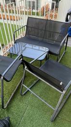 Loungeset, Tuin en Terras, Ophalen, Zo goed als nieuw, Loungeset