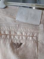Armani jeans linnen broek M30, Kleding | Dames, Broeken en Pantalons, Ophalen of Verzenden, Zo goed als nieuw, Beige