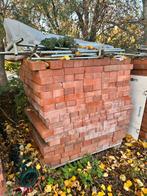 6 palettes de brique rouge, Doe-het-zelf en Bouw, Metselstenen, Ophalen of Verzenden, Zo goed als nieuw, Bakstenen
