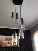 Hanglamp met 5 lampen, Comme neuf, Métal, Enlèvement, 50 à 75 cm