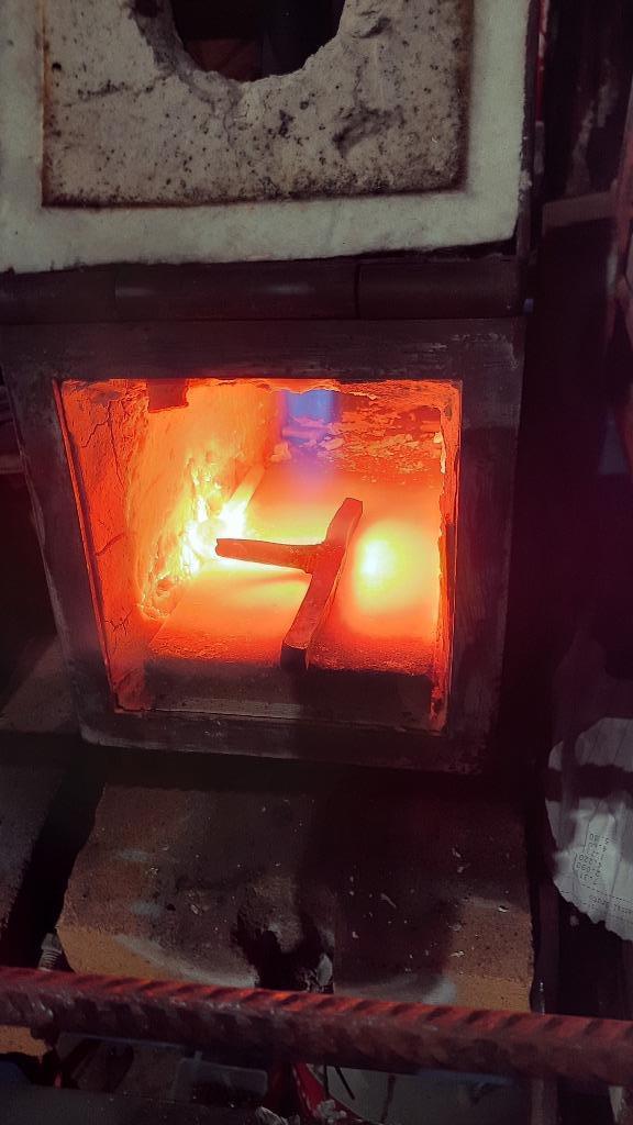 Gratis. Zin om te smeden ?, Hobby en Vrije tijd, Overige Hobby en Vrije tijd, Gebruikt, Ophalen of Verzenden