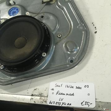 Seat Ibiza 1.4 16v  3drs 2003  Elektr Raammechanisme zonder  beschikbaar voor biedingen