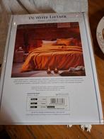 De Witte Lietaer dekbedovertrek flanel 200x220cm oranje, Ophalen of Verzenden, Oranje, Dekbedovertrek