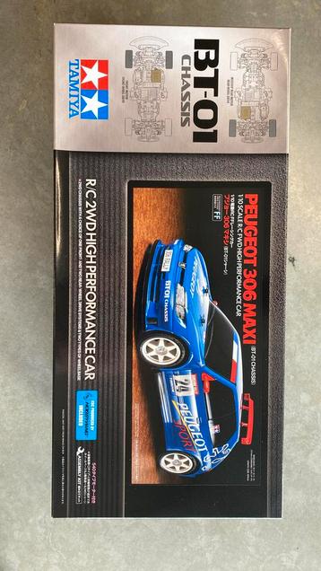Kit Tamiya Peugeot 306 Maxi, Neuf, Échelle 1:10, Enlèvement ou Envoi, Voiture on road