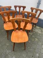 Chaises de bistrot,café.bar en bois (24 pc), Brun, Bois, Cinq, Six Chaises ou plus, Utilisé