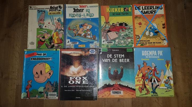 allerlei strips bibliotheek, Boeken, Stripverhalen, Gelezen, Meerdere stripboeken, Ophalen of Verzenden