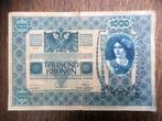 Bankbiljet 1902 Oostenrijk 1000 Kronen, Timbres & Monnaies, Billets de banque | Europe | Billets non-euro, Autriche, Série, Enlèvement ou Envoi