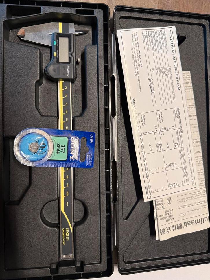 Pied a coulisse mitutoyo, Bricolage & Construction, Instruments de mesure, Comme neuf, Enlèvement ou Envoi