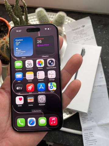 iPhone Air 256gb black NEW + facture, à vendre ou à échanger beschikbaar voor biedingen