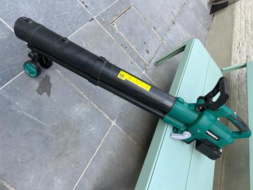 Bladblazer, Tuin en Terras, Bladblazers, Nieuw, Handgedragen, Accu, Met opvangzak, Met neuswiel, Met zuigfunctie, Ophalen