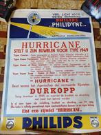 Poster Hurricane Durkopp philips, Ophalen of Verzenden, Gebruikt