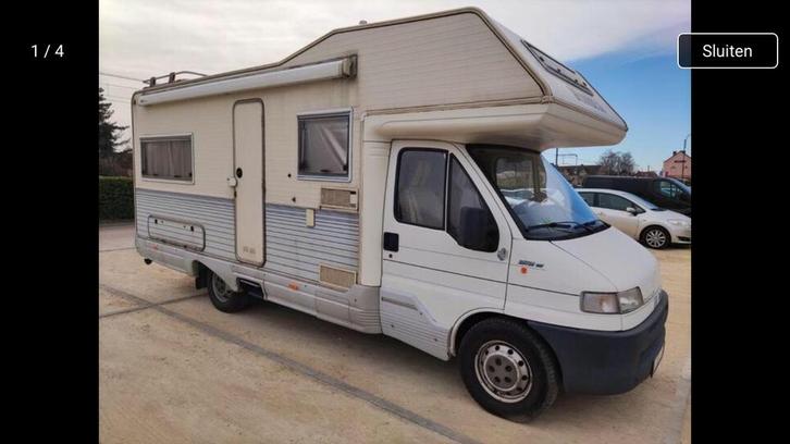 Fiat Ducato 2.5tdi Granduca 8+1, Caravans en Kamperen, Mobilhomes, Particulier, tot en met 6, Alkoof, Fiat, Fiat, Diesel, Handgeschakeld