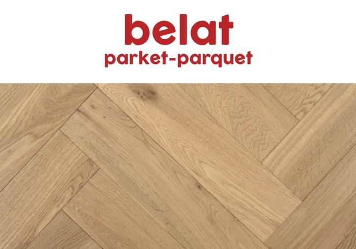 Visgraat parket vanaf €34,90/m² !, Doe-het-zelf en Bouw, Vloerdelen en Plavuizen, Parket, Hout, 50 tot 150 cm, 10 tot 30 cm, 10 m² of meer