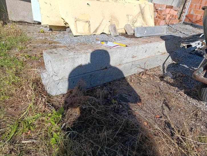 Draagbalk gewapend beton, Doe-het-zelf en Bouw, Overige Doe-Het-Zelf en Bouw, Gebruikt, Ophalen