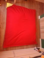 Grote rode zitzak, Enlèvement, Pouf