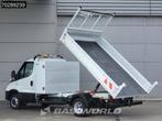 Iveco Daily 35C18 3.0L Automaat Kipper met Kist Dubbellucht, Auto's, Bestelwagens en Lichte vracht, Automaat, Stof, Gebruikt, Euro 6