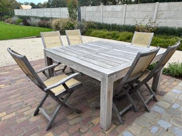 TUIN SET TEAK beschikbaar voor biedingen