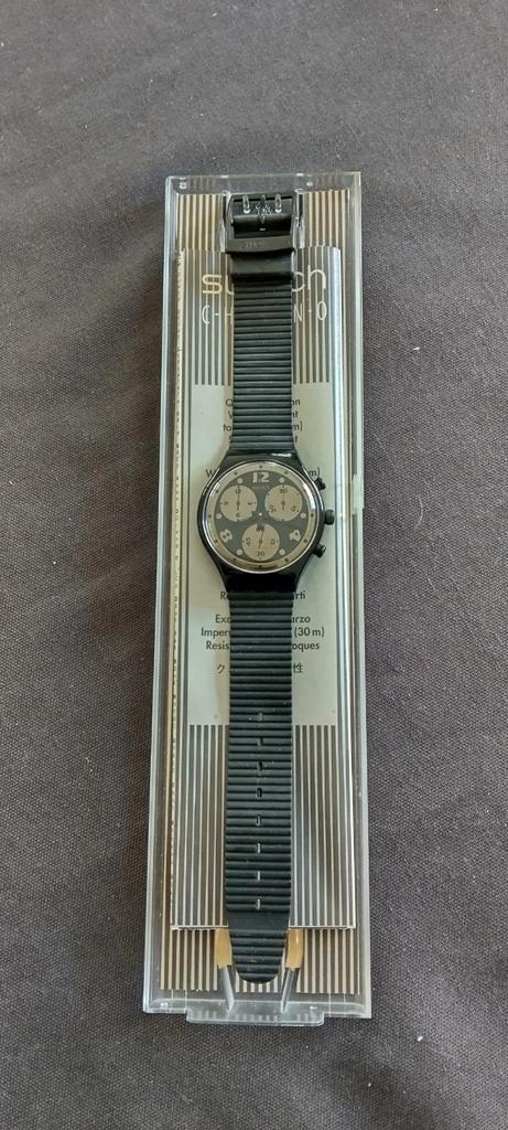 Swatch NOS 1992 - Moon Shadow SCB110, Handtassen en Accessoires, Horloges | Heren, Nieuw, Swatch, Ophalen of Verzenden