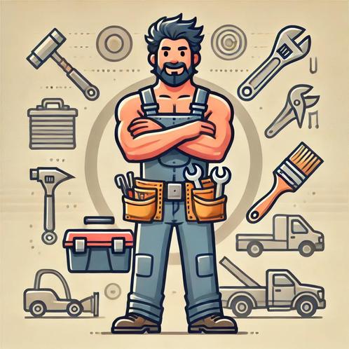 Homme à tout faire, Jardinier, Bricoleur, peintre., Vacatures, Profielen | Man/Vrouw zoekt werk