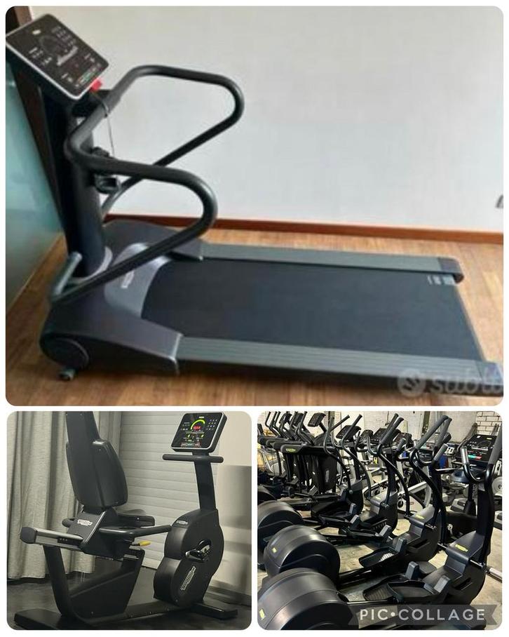 TECHNOGYM FORMA SET 1 LOOPBAND 1 BIKE 1 CROSSTRAINER, Sport en Fitness, Fitnessmaterialen, Zo goed als nieuw, Ophalen of Verzenden