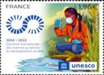 Postzegel Frankrijk Unesco Jaar 2024 postfris, Ophalen of Verzenden, Postfris