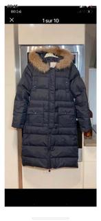 Manteau doudoune long Moncler femme taille M - 38, Enlèvement, Comme neuf, Noir