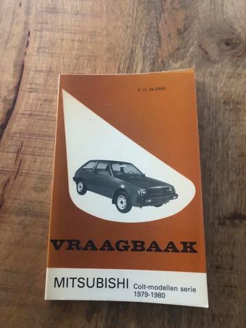 Vraagbaak Mitsubishi Colt 1979-80 beschikbaar voor biedingen