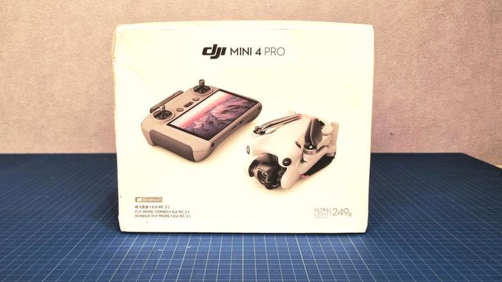 DJI DRONE Mini Pro Fly More Combo met DJI RC2-afstandsbedien, Audio, Tv en Foto, Drones, Nieuw, Cameradrone, DJI, Minder dan 250 gram