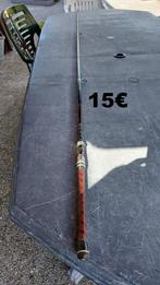 Canne à pêche à vendre 15€., Enlèvement, Utilisé, Canne à lancer