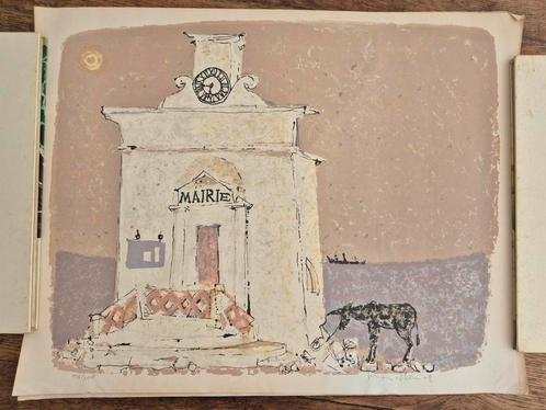 Marco Richterich — Originele gesigneerde lithografie”, Antiek en Kunst, Kunst | Litho's en Zeefdrukken, Ophalen of Verzenden
