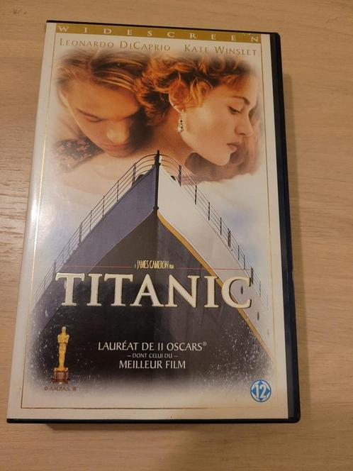 k7 vhs Titanic, Cd's en Dvd's, VHS | Film, Zo goed als nieuw, Drama, Vanaf 6 jaar, Ophalen of Verzenden