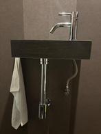 Set lave-mains WC, Bricolage & Construction, Enlèvement, Comme neuf, Pierre, Lavabo