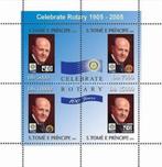 Blok S Tomé E Principe 100 Jaar Rotary 1905-2005  Jaar 2004, Postzegels en Munten, Ophalen of Verzenden, Overige landen, Postfris