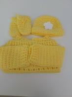 superbe layette pour bébé au crochet faite à la main., Enfants & Bébés, Enlèvement ou Envoi, Comme neuf