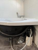 Baignoire d’angle, Huis en Inrichting, Badkamer | Complete badkamers, Ophalen, Gebruikt, Met bad