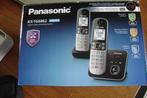 Panasonic twin duo, Telecommunicatie, Ophalen, Zo goed als nieuw, 2 handsets, Stralingsarm