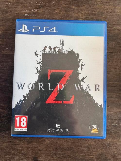 World War Z, Games en Spelcomputers, Games | Sony PlayStation 4, Zo goed als nieuw, Shooter, Vanaf 18 jaar, Ophalen of Verzenden