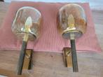 Vintage wandlampen set, Huis en Inrichting, Lampen | Wandlampen, Ophalen of Verzenden, Gebruikt