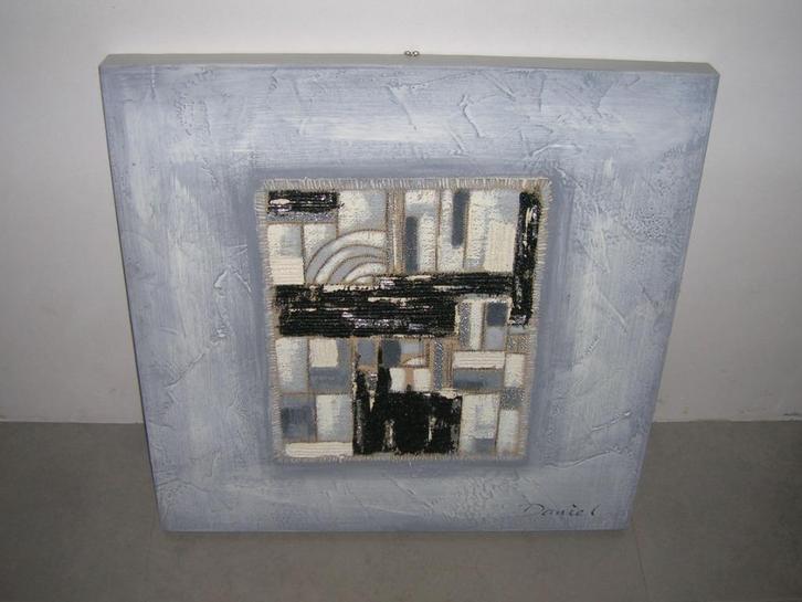 Schilderij MODERN, Antiek en Kunst, Kunst | Schilderijen | Modern, Ophalen of Verzenden