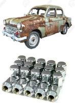 Set chromen wielmoeren voor uw oldtimer! Nieuw!, Ophalen, Nieuw