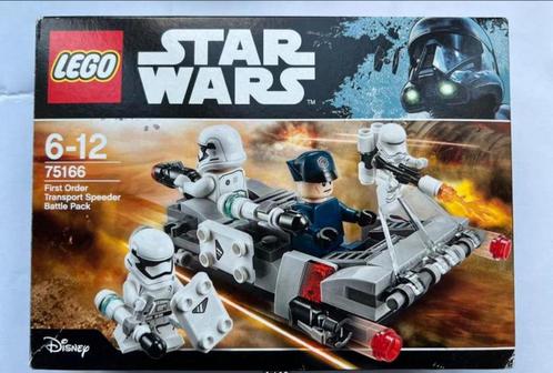 LEGO Star Wars 75166 First Order Speeder battle pack, Verzamelen, Star Wars, Zo goed als nieuw, Ophalen of Verzenden